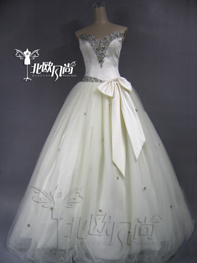 tulle and satin